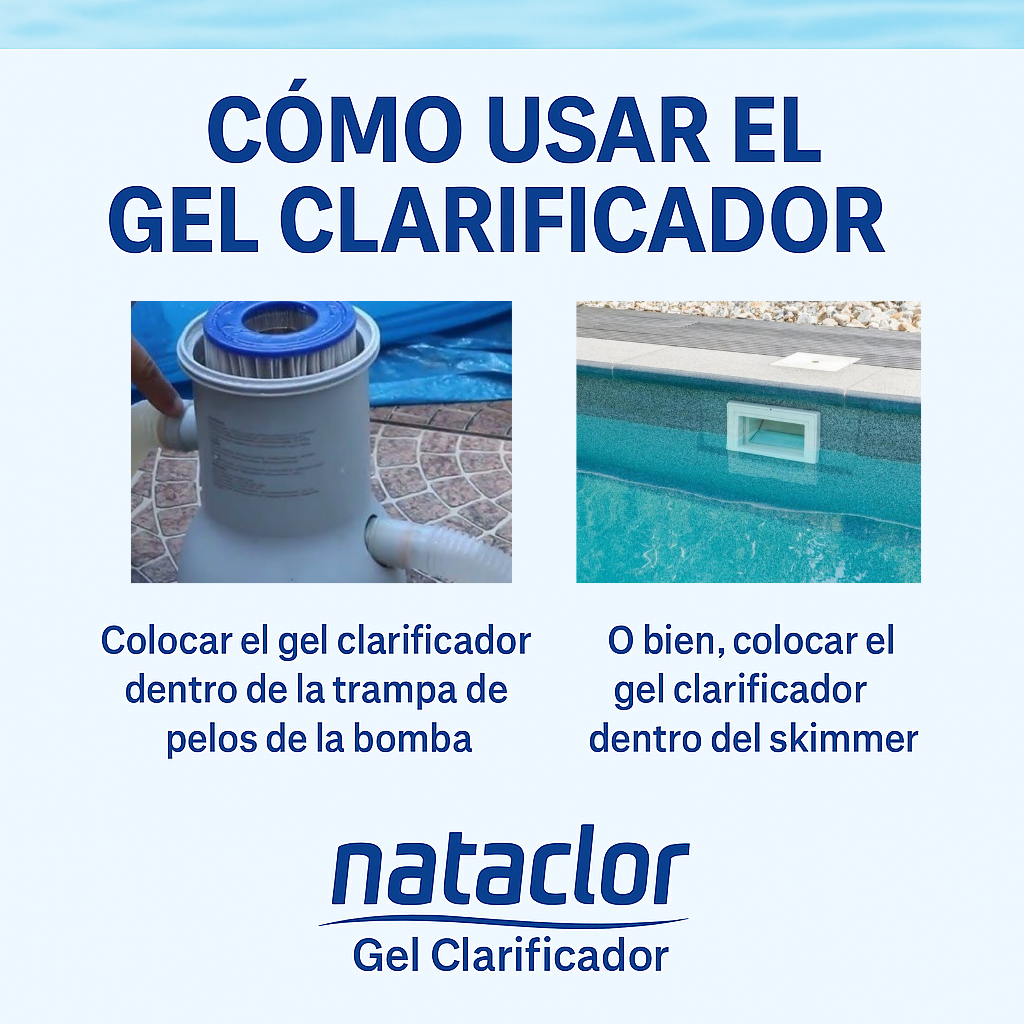 PROMO 4x1! Gel Limpiador Para Tu Pileta