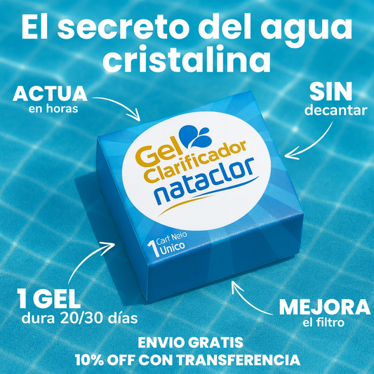 PROMO 4x1! Gel Limpiador Para Tu Pileta